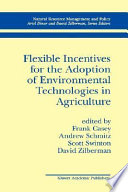 Flexible incentives for the adoption of environmental technologies in agriculture /