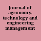 Journal of agronomy, technology and engineering management