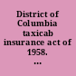 District of Columbia taxicab insurance act of 1958. July 25, 1958. -- Committed to the Committee of the Whole House on the State of the Union and ordered to be printed.