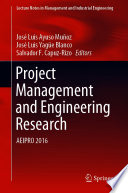 Project management and engineering research : AEIPRO 2016 /