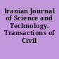 Iranian Journal of Science and Technology. Transactions of Civil Engineering