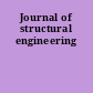 Journal of structural engineering