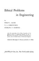 Ethical problems in engineering /