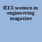 IEEE women in engineering magazine