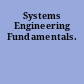 Systems Engineering Fundamentals.