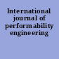 International journal of performability engineering
