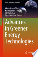 Advances in greener energy technologies