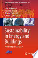 Sustainability in energy and buildings : proceedings of SEB 2019 /