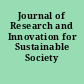 Journal of Research and Innovation for Sustainable Society