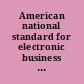 American national standard for electronic business data interchange : price/sales catalog transaction set (832) /