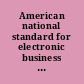 American national standard for electronic business data interchange : purchase order change request transaction set (860) /