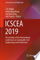 ICSCEA 2019 proceedings of the International Conference on Sustainable Civil Engineering and Architecture.
