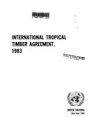 International Tropical Timber Agreement, 1994.