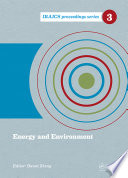 Energy and Environment : Proceedings of the 2014 International Conference on Energy and Environment (ICEE 2014), Beijing, China, 26-27 June 2014 /