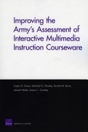 Improving the Army's assessment of interactive multimedia instruction courseware /