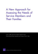 A new approach for assessing the needs of service members and their families /