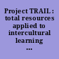 Project TRAIL : total resources applied to intercultural learning : a culturally pluralistic plan for higher education to serve the American Indian, Mexican American, and Anglo American of the Southwest /