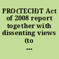PRO(TECH)T Act of 2008 report together with dissenting views (to accompany H.R. 6357) (including cost estimate of the Congressional Budget Office)
