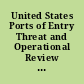 United States Ports of Entry Threat and Operational Review Act : report (to accompany H.R. 6400) (including cost estimate of the Congressional Budget Office)