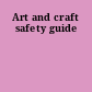 Art and craft safety guide