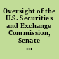 Oversight of the U.S. Securities and Exchange Commission, Senate hearing 117-699, September 14, 2021.