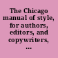 The Chicago manual of style, for authors, editors, and copywriters, 14th edition.