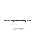 The Chicago manual of style.