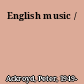 English music /