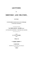 Lectures on rhetoric and oratory /