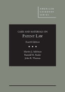 Cases and materials on patent law /