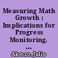 Measuring Math Growth : Implications for Progress Monitoring. Research Brief 5 /