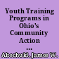Youth Training Programs in Ohio's Community Action Agencies. A Case Study