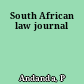 South African law journal