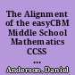 The Alignment of the easyCBM Middle School Mathematics CCSS Measures to the Common Core State Standards. Technical Report #1208 /