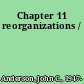 Chapter 11 reorganizations /