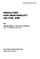 Penalties for misconduct on the job.