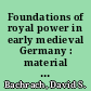 Foundations of royal power in early medieval Germany : material resources and governmental administration in a Carolingian successor state.