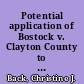 Potential application of Bostock v. Clayton County to other civil rights statutes
