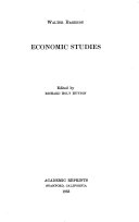 Economic studies /