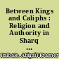 Between Kings and Caliphs : Religion and Authority in Sharq al-Andalus (1145-1244 CE) /