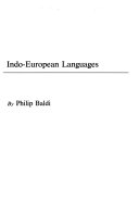 An introduction to the Indo-European languages /