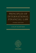 Principles of international financial law /