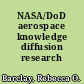 NASA/DoD aerospace knowledge diffusion research project.
