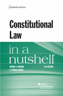 Constitutional law in a nutshell /