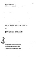 Teacher in America /