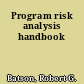 Program risk analysis handbook