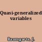 Quasi-generalized variables
