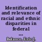 Identification and relevance of racial and ethnic disparities in federal crop insurance
