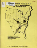 Productivity management for maintenance /