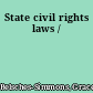 State civil rights laws /